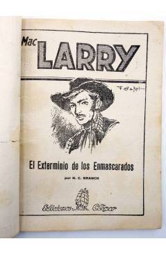 Muestra 1 de MAC LARRY 5. El exterminio de los enmascarados (H.C. Granch) Cliper 1946
