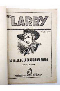 Muestra 1 de MAC LARRY 7. El valle de la canción del burro (H.C. Granch) Cliper 1946