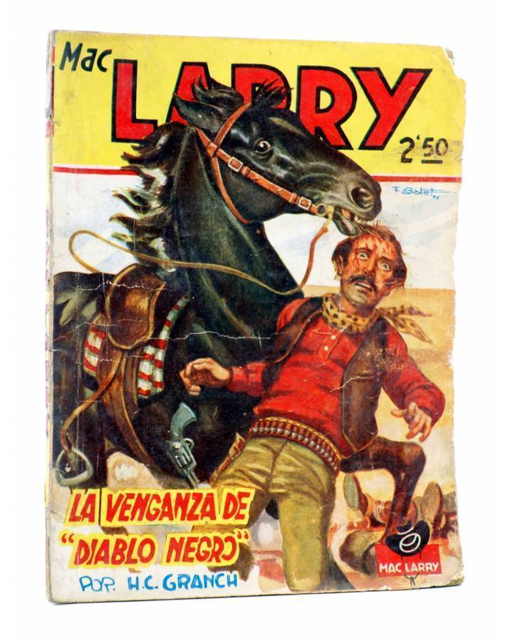 Cubierta de MAC LARRY 14. La venganza de Diablo Negro (H.C. Granch) Cliper 1946