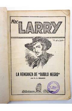 Muestra 1 de MAC LARRY 14. La venganza de Diablo Negro (H.C. Granch) Cliper 1946