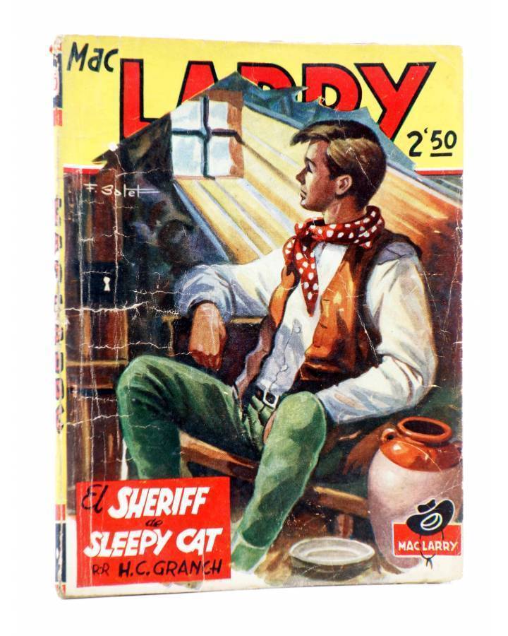 Cubierta de MAC LARRY 25. El Sheriff de Sleepy Cat (H.C. Granch) Cliper 1946
