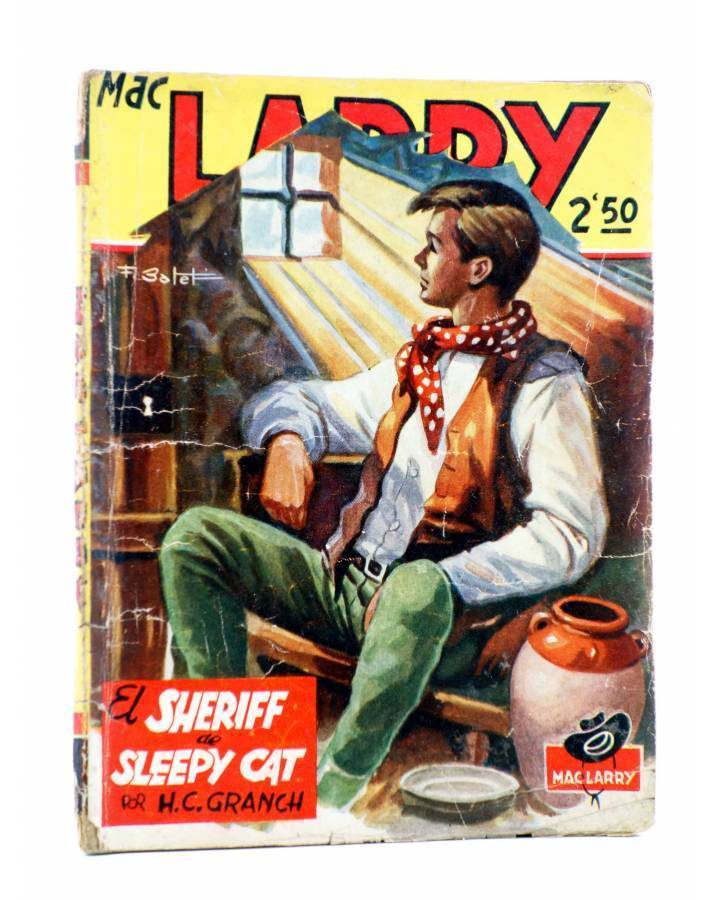 Cubierta de MAC LARRY 25. El Sheriff de Sleepy Cat (H.C. Granch) Cliper 1946