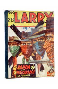 Cubierta de MAC LARRY 28. La banda de los enmascarados (H.C. Granch) Cliper 1946