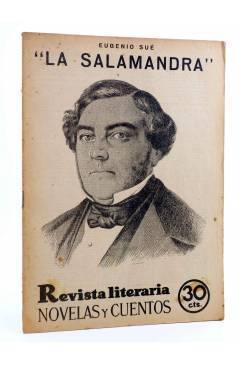 Cubierta de REVISTA LITERARIA NOVELAS Y CUENTOS 161. LA SALAMANDRA (Eugenio Sue) Dédalo 1932