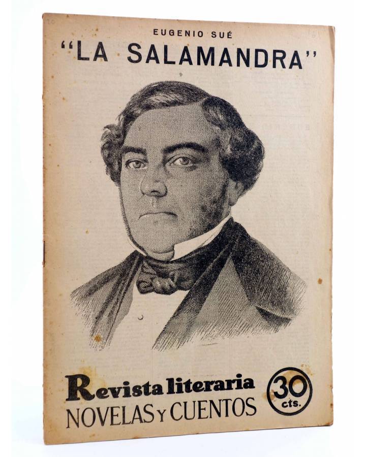 Cubierta de REVISTA LITERARIA NOVELAS Y CUENTOS 161. LA SALAMANDRA (Eugenio Sue) Dédalo 1932