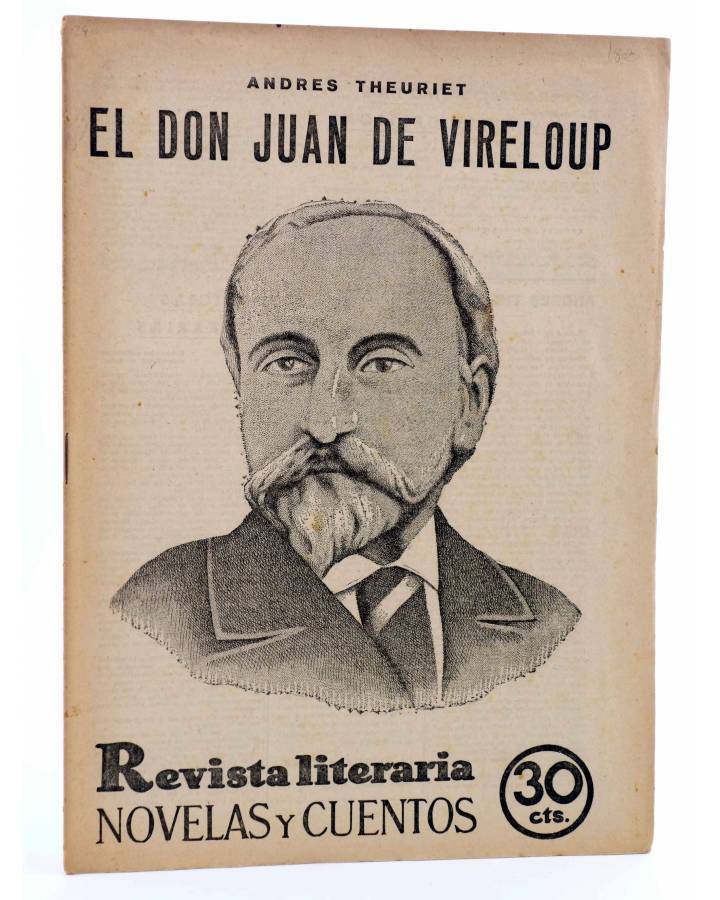 Cubierta de REVISTA LITERARIA NOVELAS Y CUENTOS 182. EL DON JUAN DE VIRELOUP (Andres Theuriet) Dédalo 1932