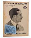 Cubierta de REVISTA LITERARIA NOVELAS Y CUENTOS 352. EL VALLE INHUMANO (André Armandy) Dédalo 1935