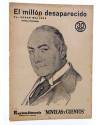 Cubierta de REVISTA LITERARIA NOVELAS Y CUENTOS 355. EL MILLÓN DESAPARECIDO (Edgar Wallace) Dédalo 1935
