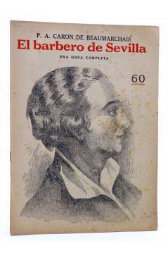 Cubierta de REVISTA LITERARIA NOVELAS Y CUENTOS s/n. EL BARBERO DE SEVILLA (Beaumarchais) Dédalo Circa 1940