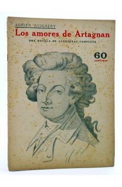 Cubierta de REVISTA LITERARIA NOVELAS Y CUENTOS s/n. LOS AMORES DE ARTAGNAN (Adrien Guignery) Dédalo Circa 1940