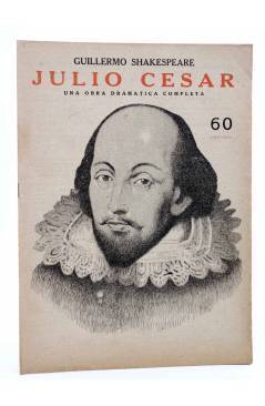 Cubierta de REVISTA LITERARIA NOVELAS Y CUENTOS s/n. JULIO CÉSAR (Shakespeare) Dédalo Circa 1940