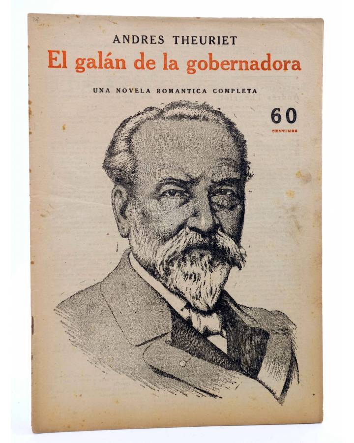 Cubierta de REVISTA LITERARIA NOVELAS Y CUENTOS. EL GALÁN DE LA GOBERNADORA (Andrés Theuriet) Dédalo Circa 1940