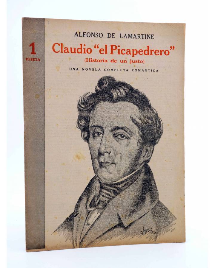Cubierta de REVISTA LITERARIA NOVELAS Y CUENTOS s/n. CLAUDIO EL PICAPEDRERO (A. De Lamartine) Dédalo Circa 1940