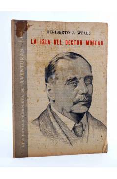 Cubierta de REVISTA LITERARIA NOVELAS Y CUENTOS s/n. LA ISLA DEL DOCTOR MOREAU (H.G. Wells) Dédalo Circa 1940