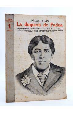 Cubierta de REVISTA LITERARIA NOVELAS Y CUENTOS 720. LA DUQUESA DE PADUA (Oscar Wilde) Dédalo 1945