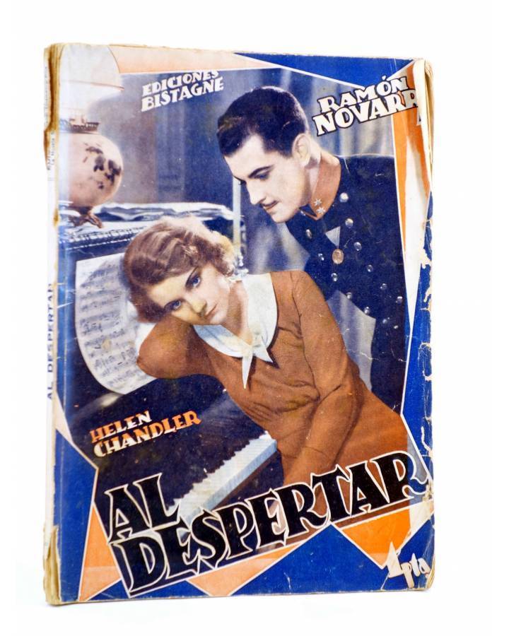 Cubierta de LA NOVELA SEMANAL CINEMATOGRÁFICA. AL DESPERTAR (Ramón Novarro / Helen Chandler) Bistagne Circa 1940