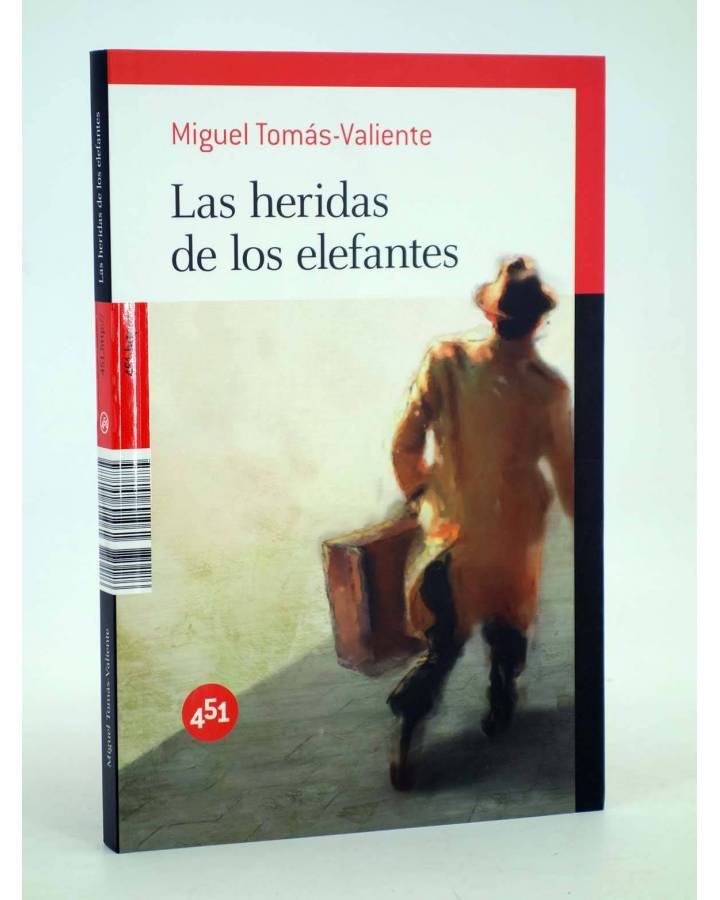 Cubierta de LAS HERIDAS DE LOS ELEFANTES (Miguel Tomás Valiente) 451 Editores 2010