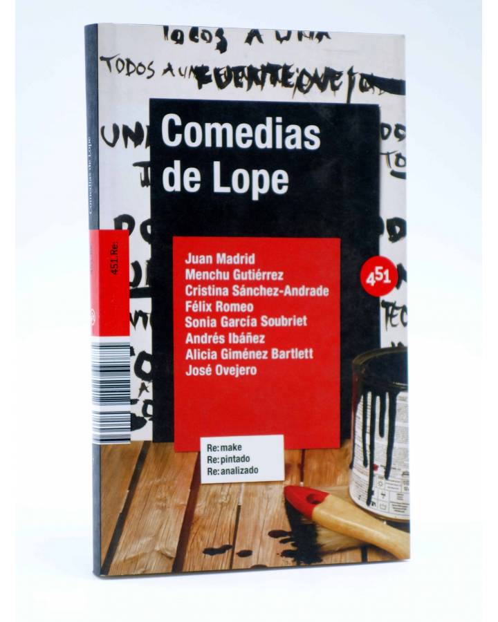 Cubierta de COMEDIAS DE LOPE (Vv.Aa.) 451 Editores 2007