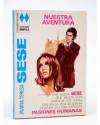 Cubierta de COLECCIÓN AMAPOLA 1017. NUESTRA AVENTURA (María Teresa Sesé) Bruguera Bolsilibros 1972