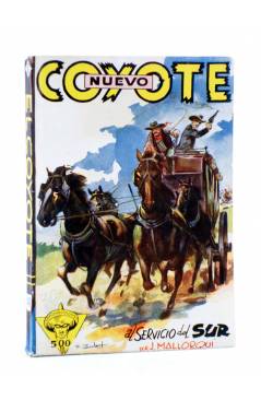 Cubierta de EL COYOTE 142. NUEVO COYOTE 12: AL SERVICIO DEL SUR (José Mallorquí) Cliper 1951