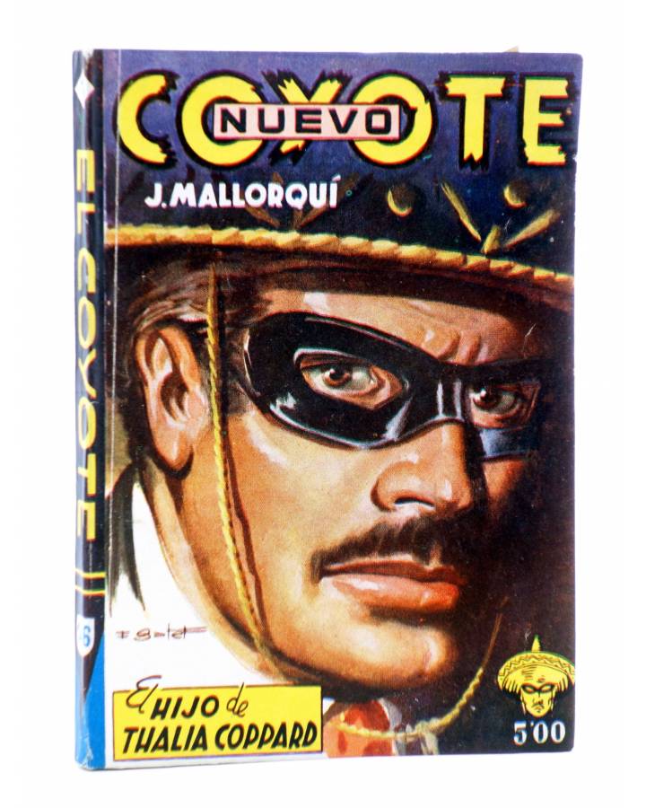 Cubierta de EL COYOTE 146. NUEVO COYOTE 16: EL HIJO DE THALIA COPPARD (José Mallorquí) Cliper 1951