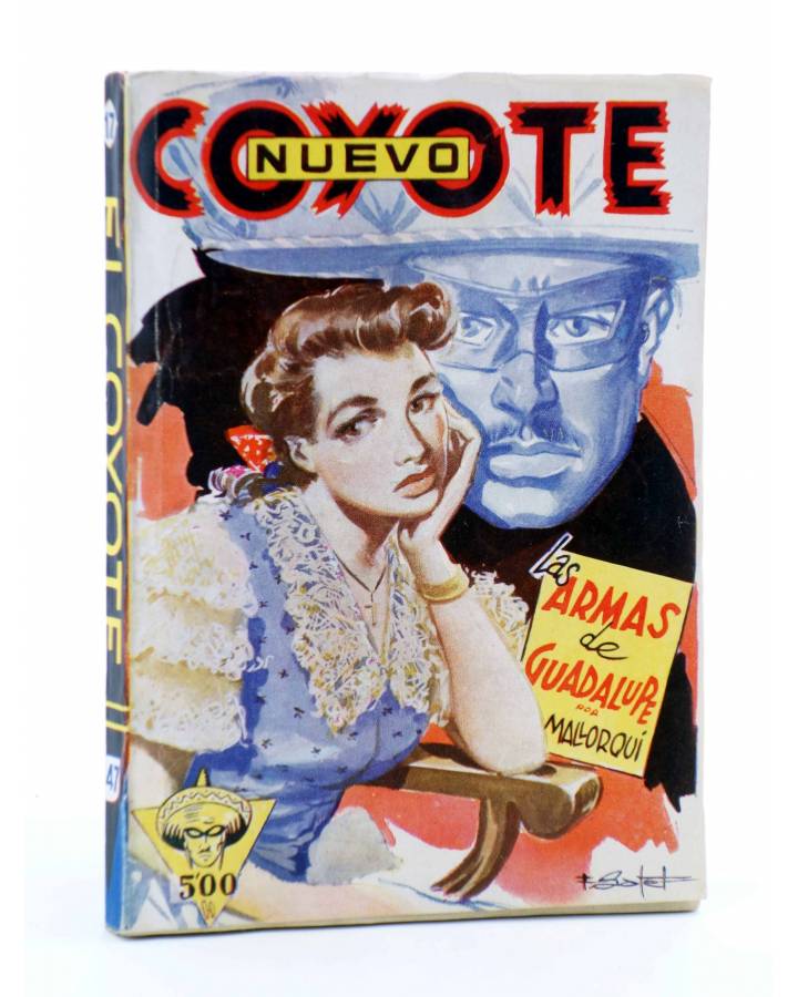 Cubierta de EL COYOTE 147. NUEVO COYOTE 17: LAS ARMAS DE GUADALUPE (José Mallorquí) Cliper 1951