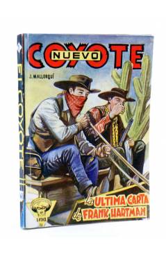 Cubierta de EL COYOTE 148. NUEVO COYOTE 18: LA ÚLTIMA CARTA DE FRANK HARTMAN (José Mallorquí) Cliper 1951