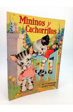 Cubierta de MININOS Y CACHORRITOS. LOS CACHORRITOS DE RUTH E. NEWTON.. Librería Hachette 1948