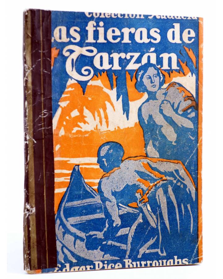 Cubierta de COLECCIÓN AUDACIA 5. LAS FIERAS DE TARZÁN (Edgar Rice Burroughs) Nueva Época 1933