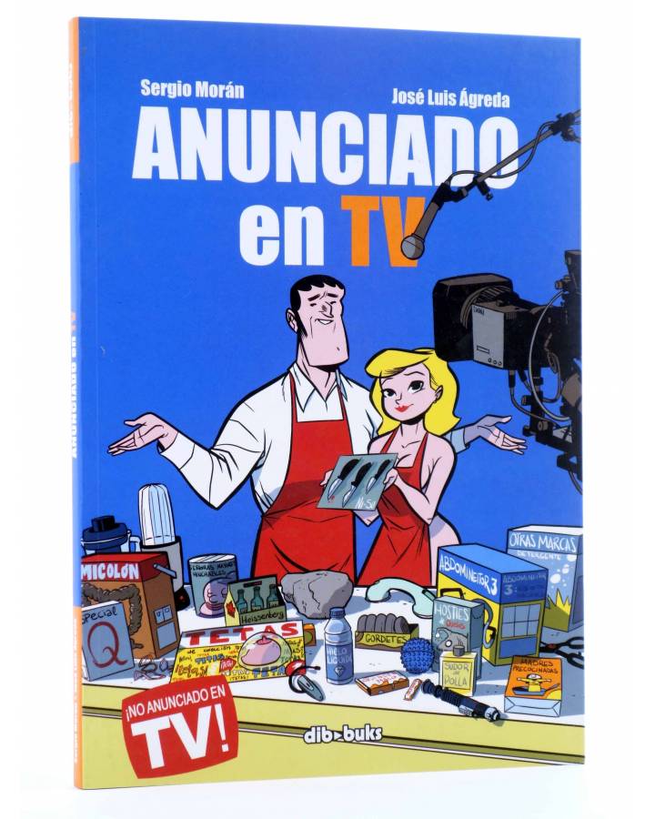 Cubierta de ANUNCIADO EN TV (Sergio Morán / José Luis Ágreda) Dibbuks 2013