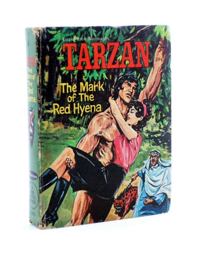 Cubierta de A BIG LITTLE BOOK. TARZAN THE MARK OF THE RED HYENA (George S. Elrick) Whitman 1967