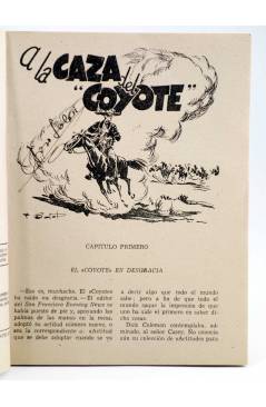 Muestra 1 de EL COYOTE 85. A LA CAZA DEL COYOTE (J. Mallorquí) Cliper 1944