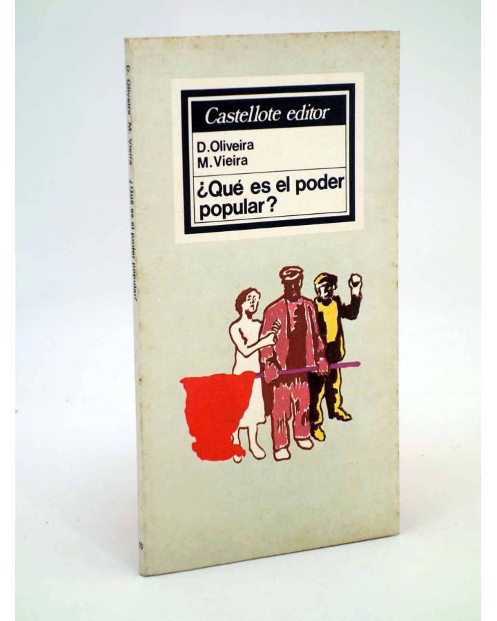Cubierta de BÁSICA 10. ¿QUÉ ES EL PODER POPULAR? (D Oliveira M. Vieira) Castellote 1976