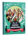Cubierta de COLECCIÓN LA VUELTA AL MUNDO 6. CON LOS INDIOS AMERICANOS (J. Gabarras) Dalmau Carles Pla 1964