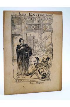 Cubierta de LOS ÉXITOS. BIBLIOTECA DE TEATROS LIBRETO 2º. LA REVOLTOSA (López Silva / Fernadez Shaw) 1897