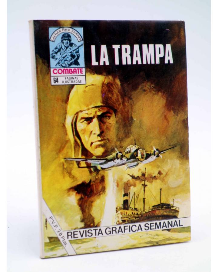 Cubierta de COMBATE 251. LA TRAMPA. Producciones Editoriales 1981