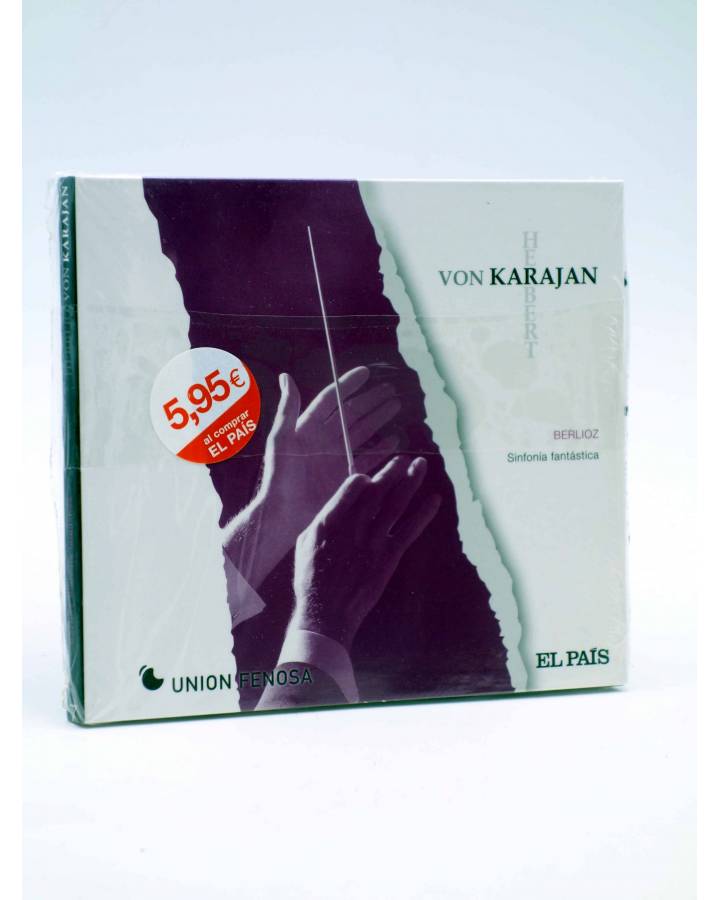 Cubierta de CD HERBERT VON KARAJAN 7. BERLIOZ: SINFÓNÍA FANTÁSTICA (Von Karajan) El País 2008