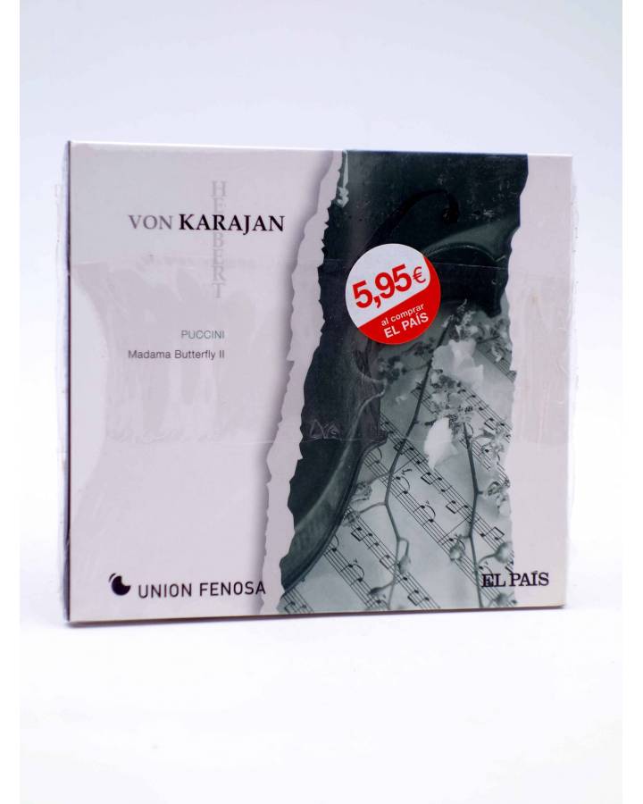 Cubierta de CD HERBERT VON KARAJAN 11. PUCCINI: MADAMA BUTTERFLY I (Von Karajan) El País 2008