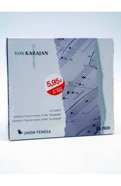Cubierta de CD HERBERT VON KARAJAN 13. SCHUBERT: SINFONÍAS Nº 8 Y Nº 9 (Von Karajan) El País 2008