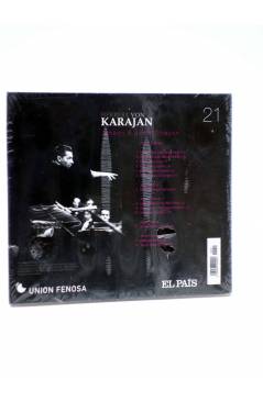 Contracubierta de CD HERBERT VON KARAJAN 21. JOHANN & JOSEF STRAUSS (Von Karajan) El País 2008