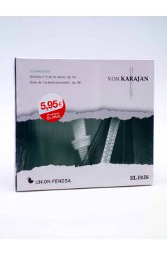 Cubierta de CD HERBERT VON KARAJAN 24. TCHAIKOVSKI: SINFONÍA Nº 5 & LA BELLA DURMIENTE (Von Karajan) El País 2008