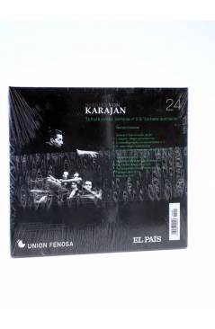 Contracubierta de CD HERBERT VON KARAJAN 24. TCHAIKOVSKI: SINFONÍA Nº 5 & LA BELLA DURMIENTE (Von Karajan) El País 2008