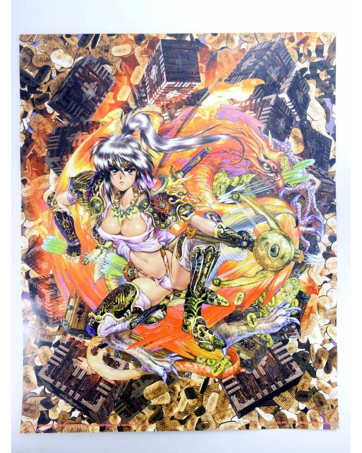 Cubierta de POSTER THE GHOST IN THE SHELL REF: 765/C. 50x40 cm (Masamune Shirow) 1000 Editions 2000