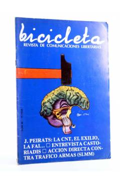 Cubierta de BICICLETA. REVISTA DE COMUNICACIONES LIBERTARIAS 10 (Vvaa) Barcelona 1978