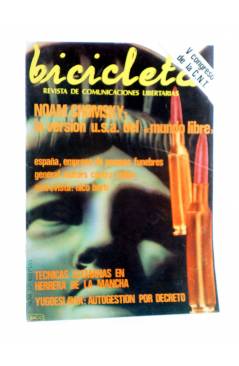 Cubierta de BICICLETA. REVISTA DE COMUNICACIONES LIBERTARIAS 21. NOAM CHOMSKY (Vvaa) Barcelona 1978