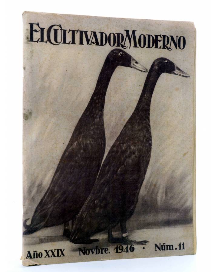 Cubierta de REVISTA EL CULTIVADOR MODERNO AÑO XXIX Nº 11. NOVIEMBRE 1946 (Vvaa) El Cultivador Moderno 1946