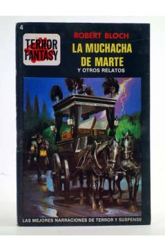 Cubierta de TERROR FANTASY 4. LA MUCHACHA DE MARTE Y OTROS RELATOS (W. Diehl) Ediprint 1982