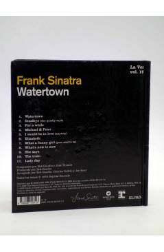 Contracubierta de CD LIBRO FRANK SINATRA. LA VOZ 19. WATERTOWN (Frank Sinatra) El País 2008