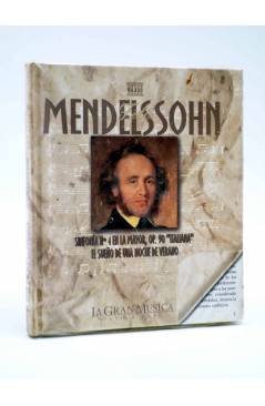 Cubierta de LA GRAN MUSICA PASO A PASO. MENDELSSOHN. LIBRO + CD (Felix Mendelssohn) SAPE 2002