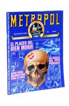 Cubierta de METROPOL 3. PAPELES URBANOS FALACES Y CRIMINALES (Vvaa) Metropol 1983